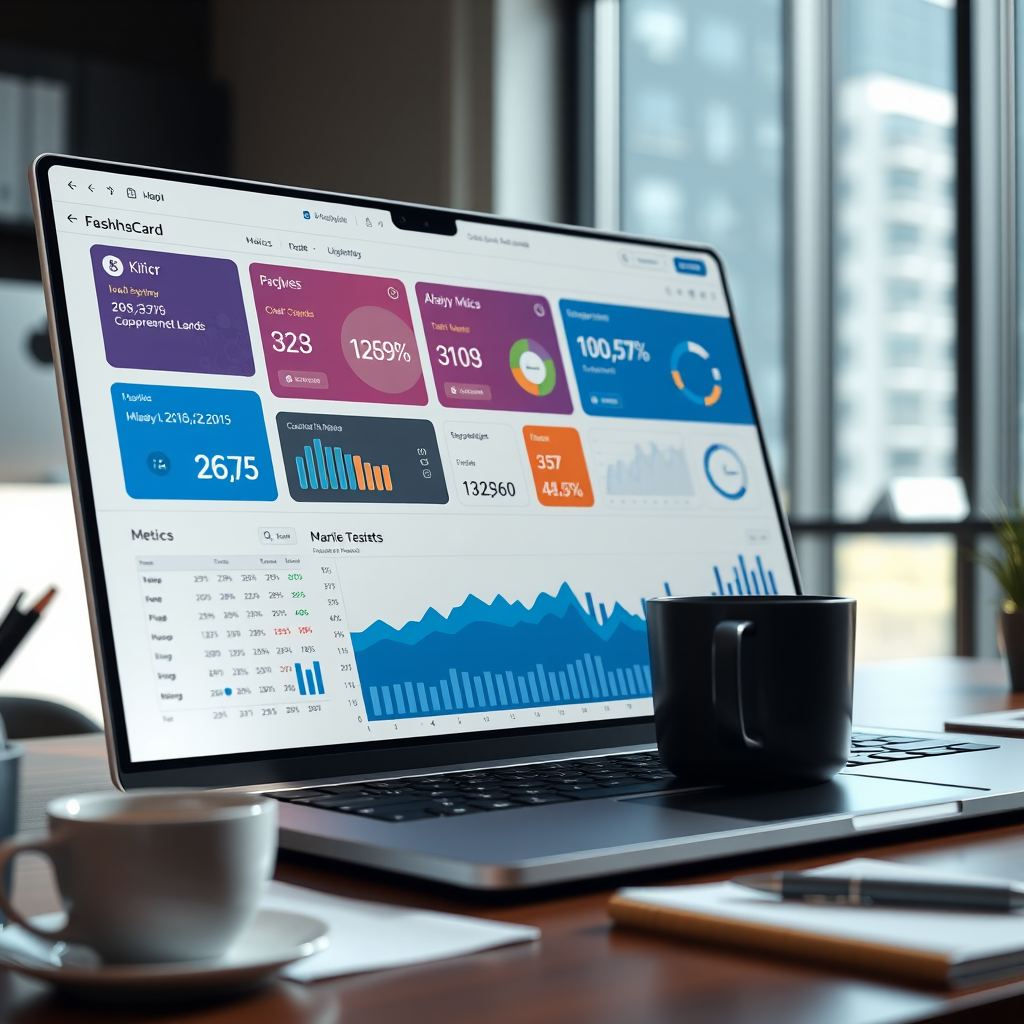 Enterprise Dashboard Interface